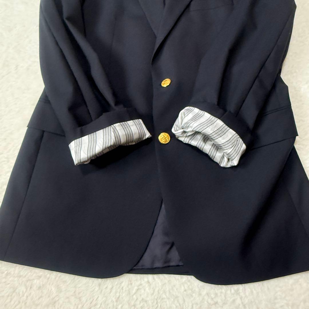 美品】 極希少 ブルックスブラザーズ 紺ブレ マディソン ロロピアーナ