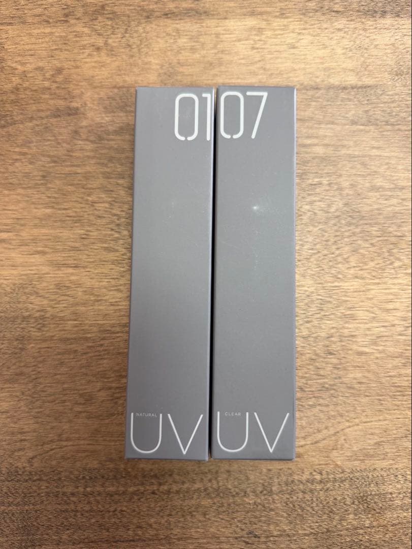 0107 エッセンスUV プロテクトクリーム　ナチュラル&クリア各1本　セット 0107 エッセンスUV プロテクトクリーム（日焼け止め） | 0107（オトナ