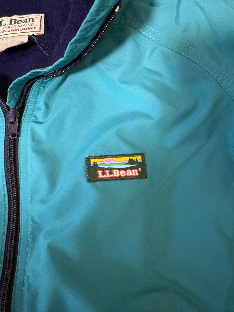 L.L.Bean エルエルビーン　スリーシーズンジャケット　M エメラルド