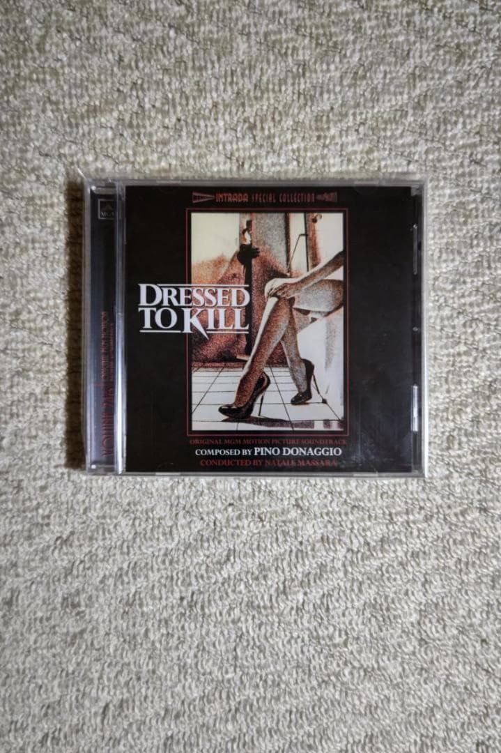 音楽：ピノ・ドナジオ／『殺しのドレス』ＯＳＴ盤（輸入盤ＣＤ） ピノ・ドナジオ 殺しのドレス AW-1058 | レコード買取