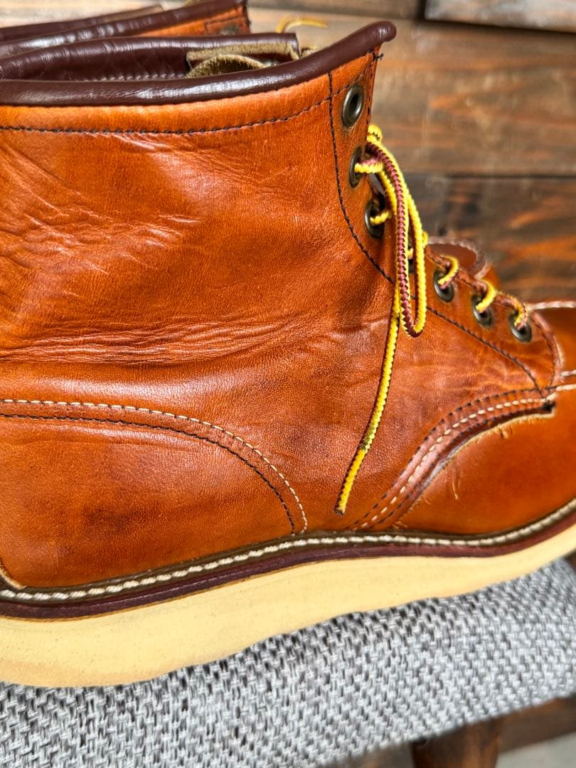 【極美品　縦羽タグ】99’s REDWING 875 US7½ 25.5cm