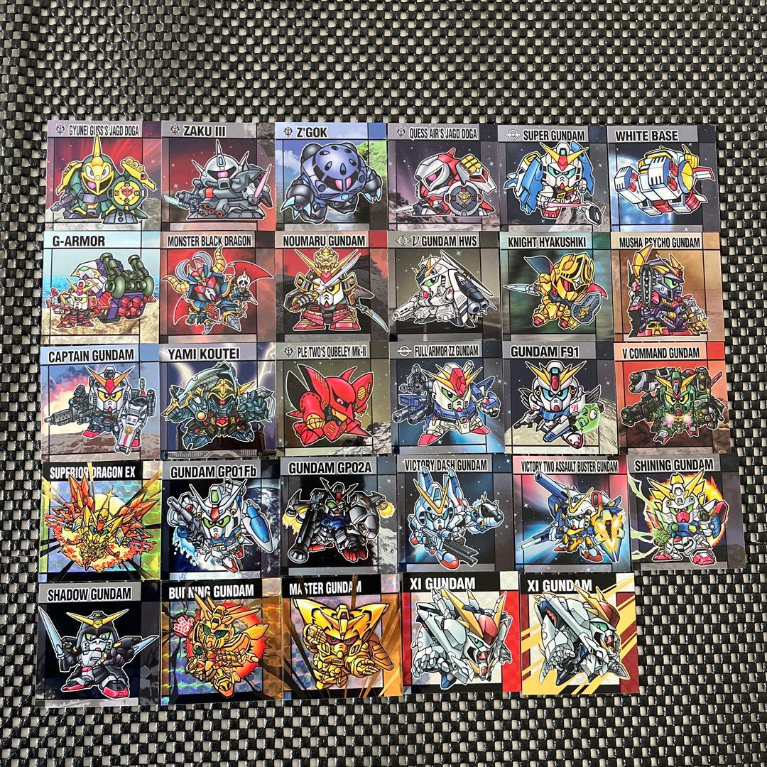 元祖SDガンダムスナックⅡ シール 29種 まとめ売り セミコンプ - メルカリ