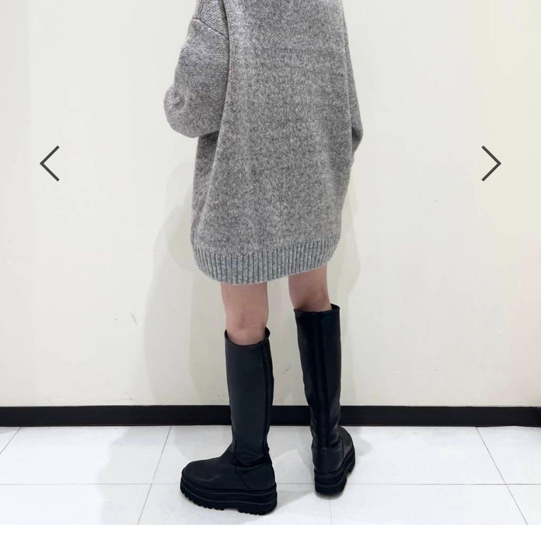 ジーナシス JEANASIS ビガーロングブーツ厚底LL - メルカリ