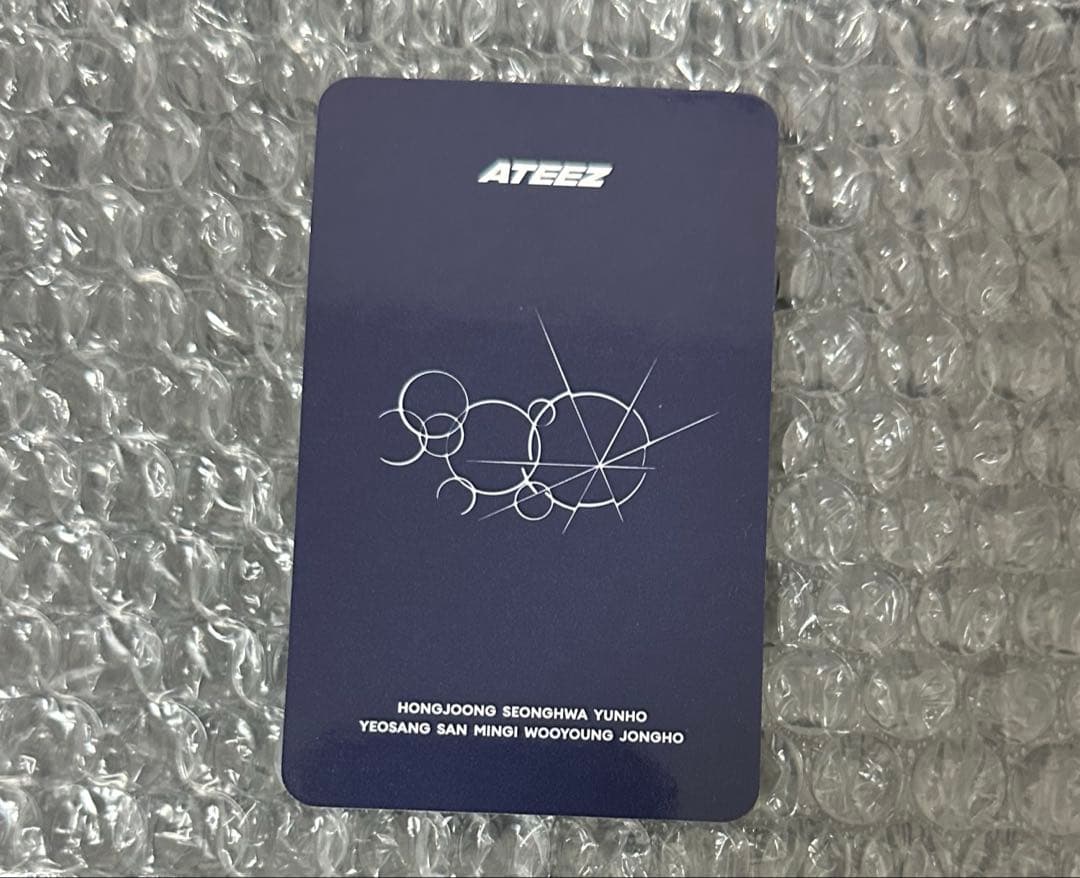 ateez ウヨン adrenaline サノク トレカ - メルカリ