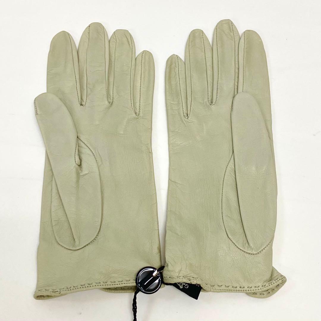 S2 未使用タグ付き グッチ GUCCI ナッパレザー グローブ 手袋 7 - メルカリ