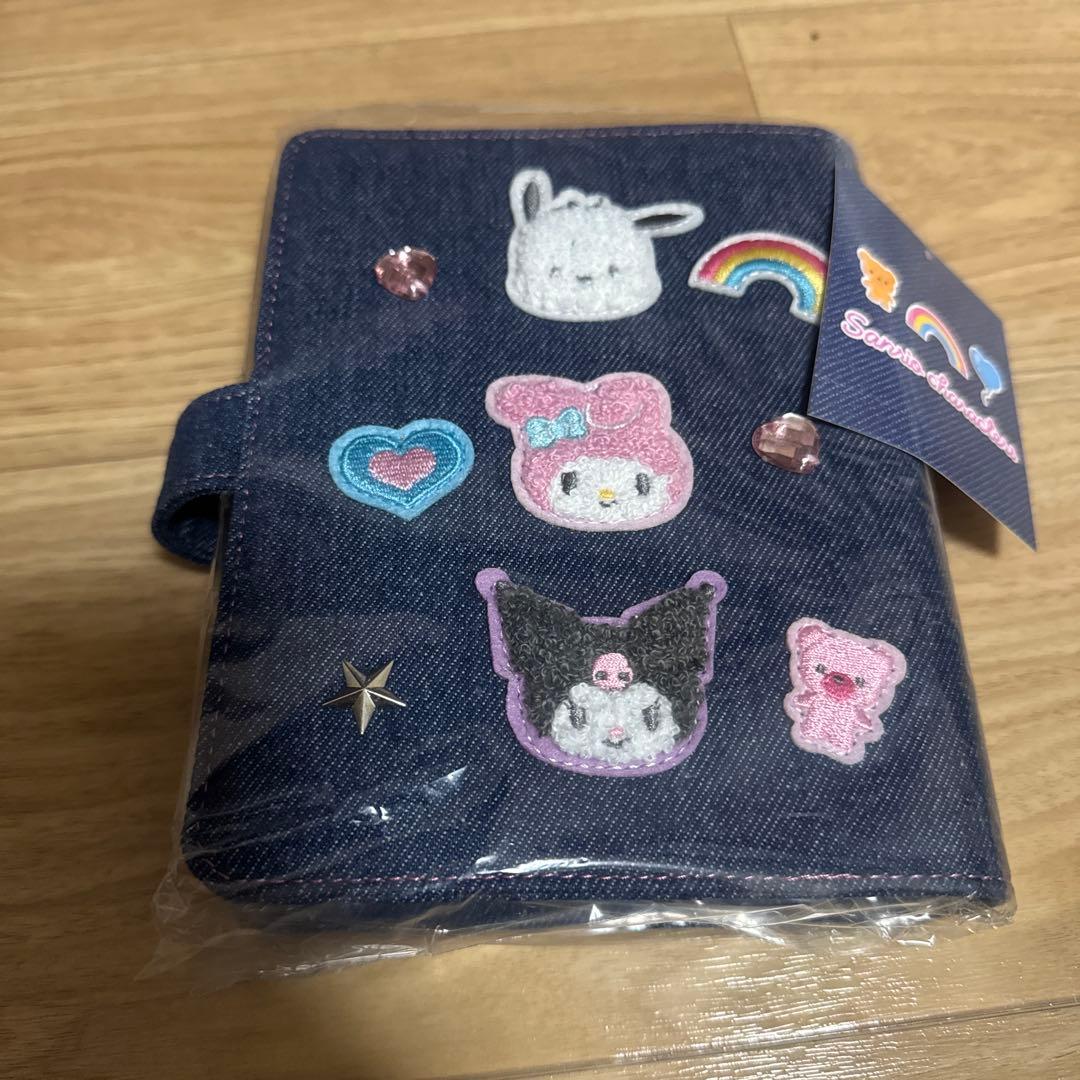 サンリオ デニムワッペン バインダー ファイル 推し活 カード チェキ