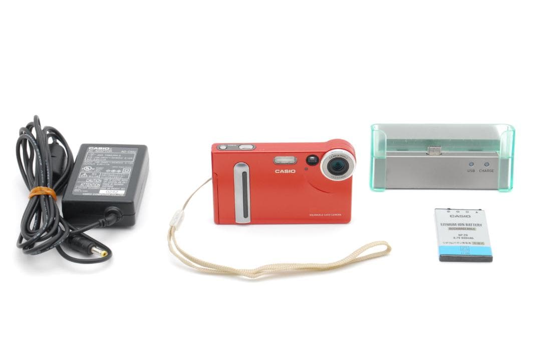 カシオ CASIO EXILIM EX-S2 レッド カシオ、「EXILIM」の限定カラーモデル