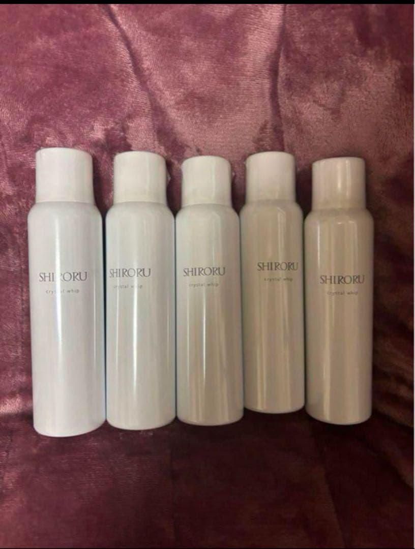 SHIROKU クリスタルホワイト 5本セット 100ml SHIRORU(シロル)公式オンラインストア