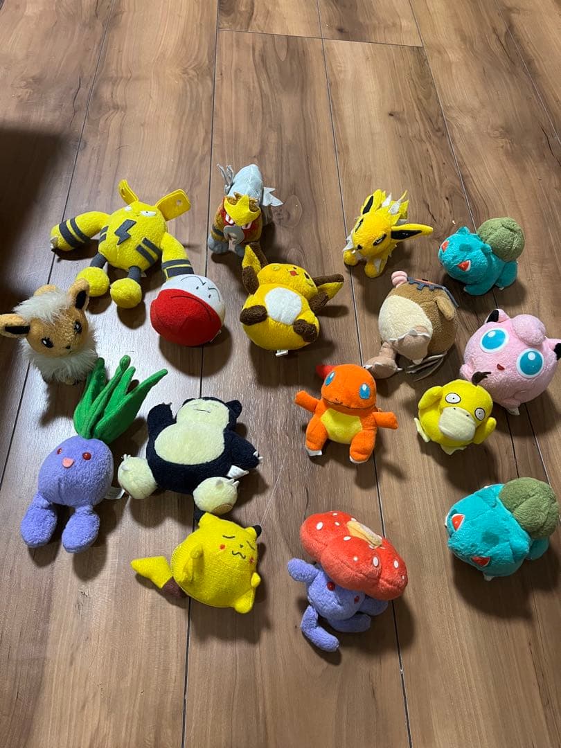 ポケモン 16体 当時物 レトロ ぬいぐるみ - メルカリ