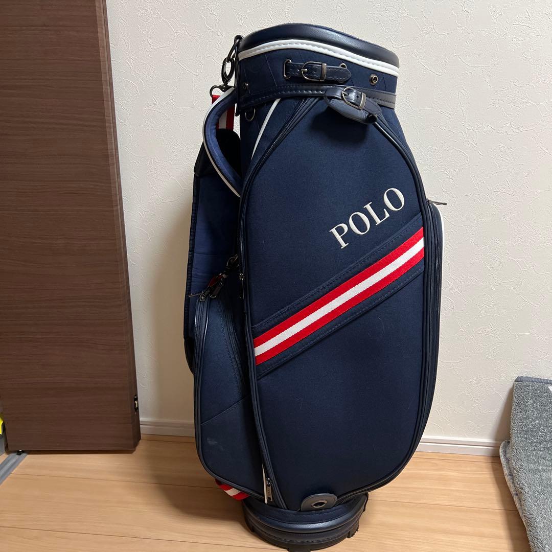 POLO GOLF ゴルフバッグ ネイビー ○POLO GOLF○ポロ ラルフローレン ポロベア ゴルフバッグ navy (POLO