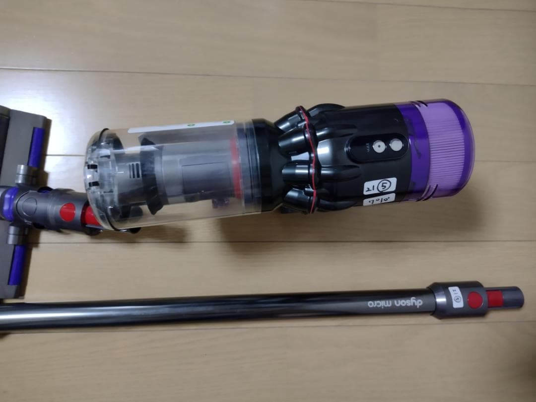 ダイソン★掃除機★Micro 1.5kg★SV21★純正バッテリー新品と同等★5