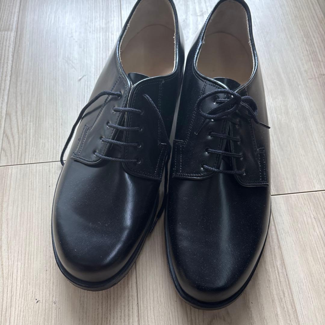 新品チェコ軍オフィサーサービスシューズポストマンシューズ28.5cm黒