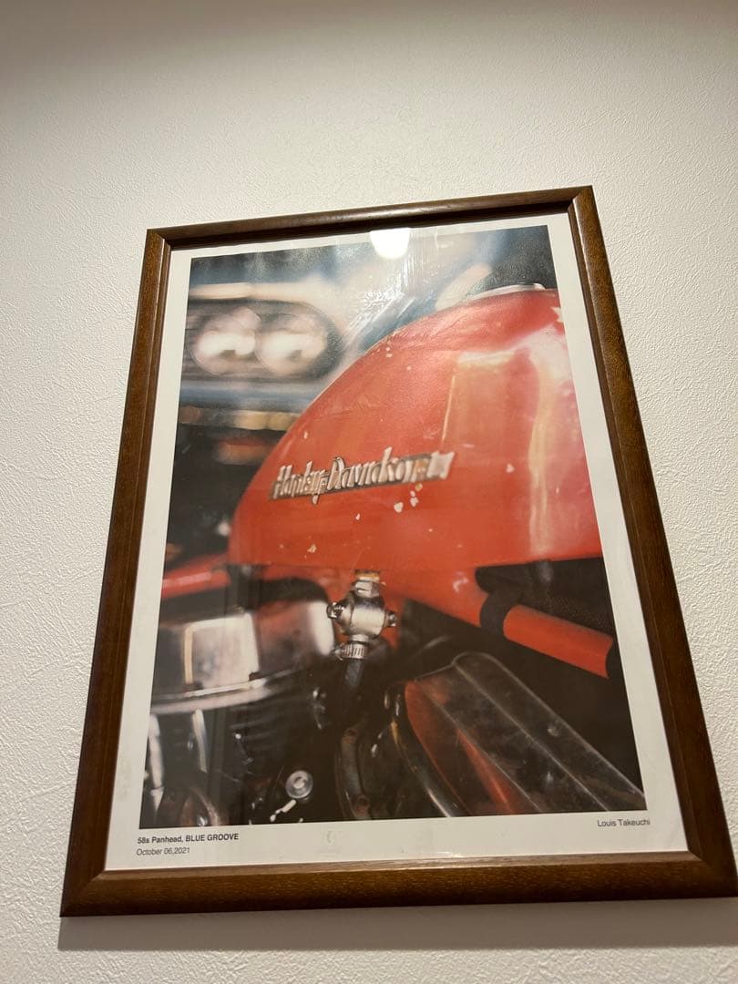 タトゥースタジオヤマダ ハーレーダビッドソン パンヘッドポスター