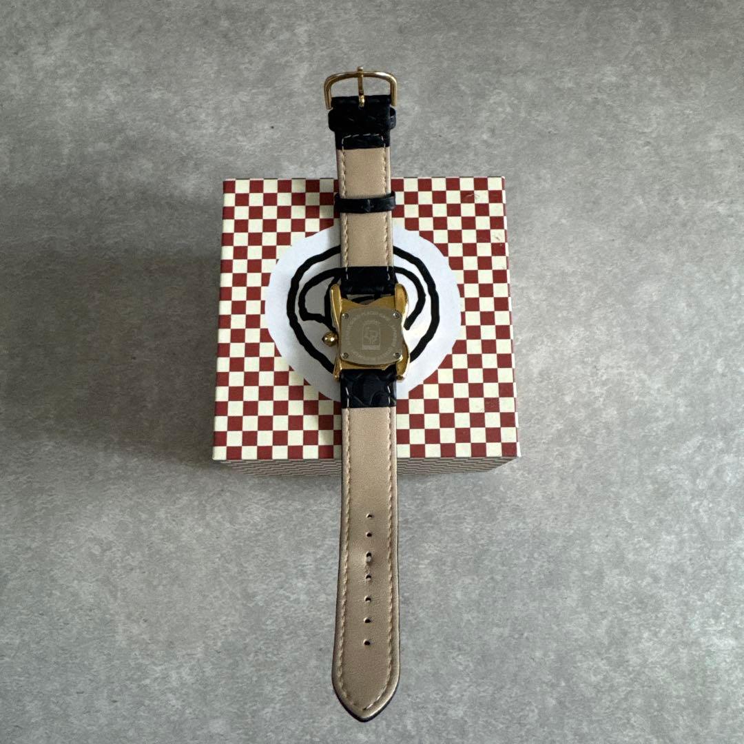 LAPHONT SQUARE MELTING WATCH SMALL GOLD - メルカリ