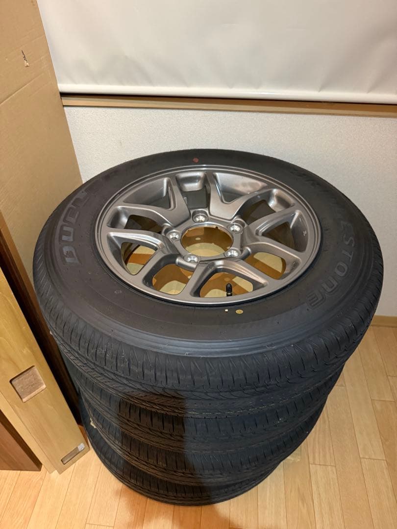 ジムニー XC JB64 純正 アルミホイール+タイヤ 低走行 2024 40週 Yahoo!オークション -「ジムニー純正ホイール jb64」の落札相場・落札価格