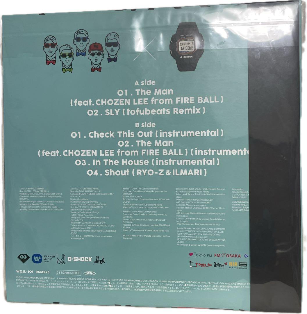 非売品 RIP SLYME 「G-SHOCK THE MAN LP」 - メルカリ
