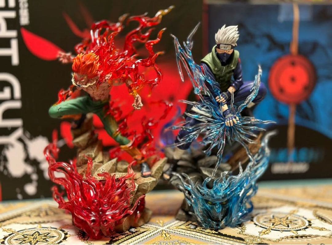 NARUTO ナルト 夜ガイ ガレージキット ガレキ スタチュー①① - メルカリ