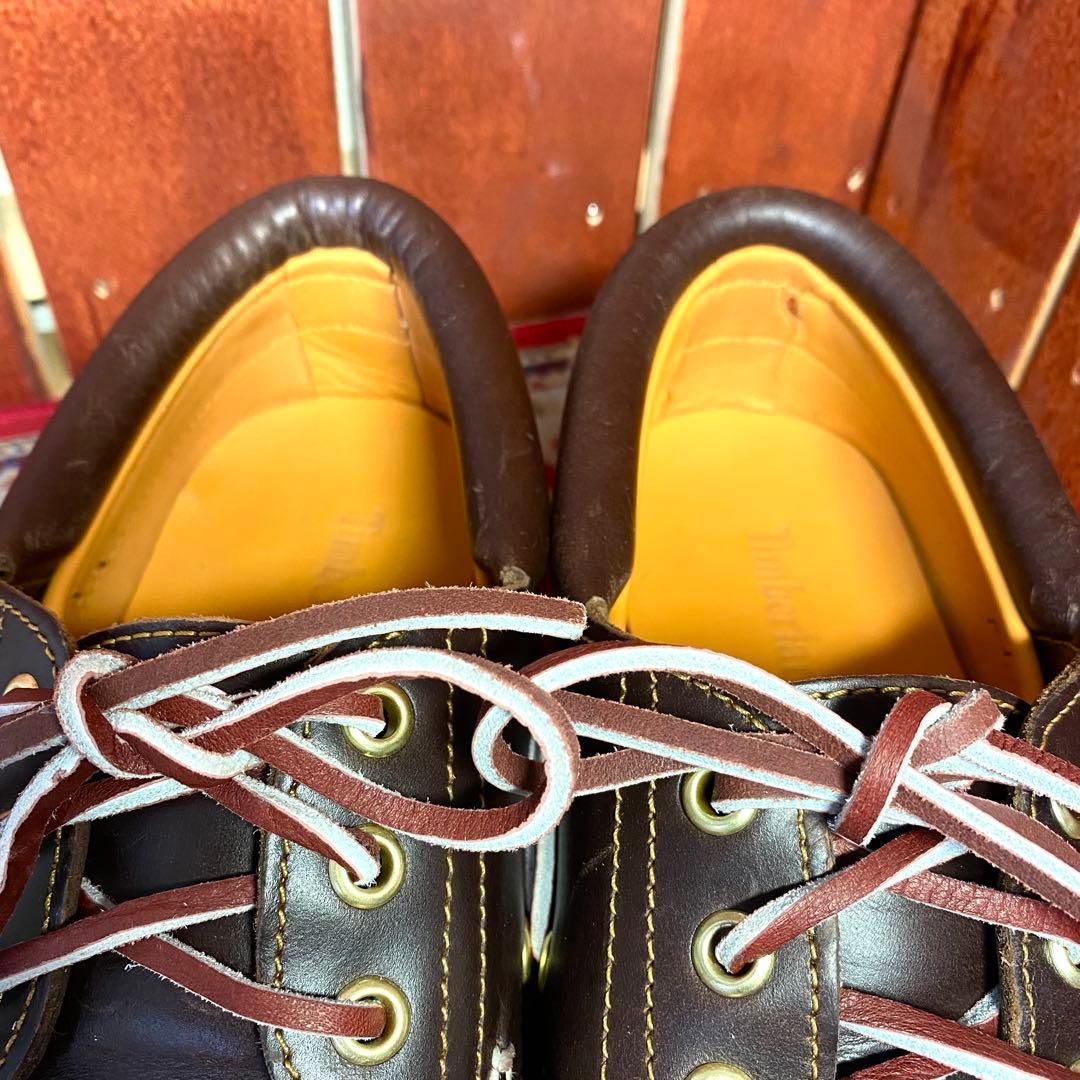 [美品]Timberland 3Eye デッキシューズ 25.5cm