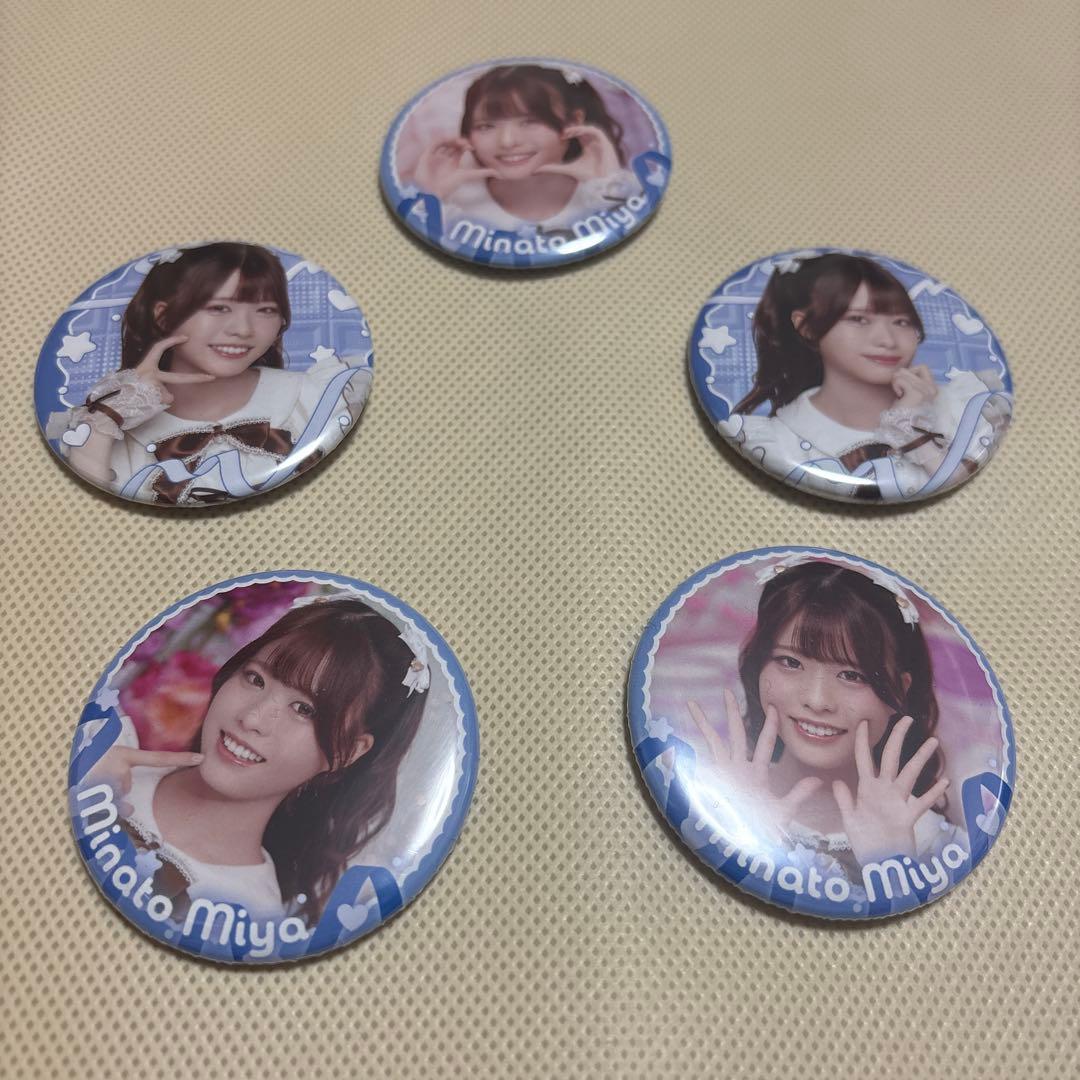 飯田ヒカル Valentine Room 湊みや 缶バッジセット - メルカリ