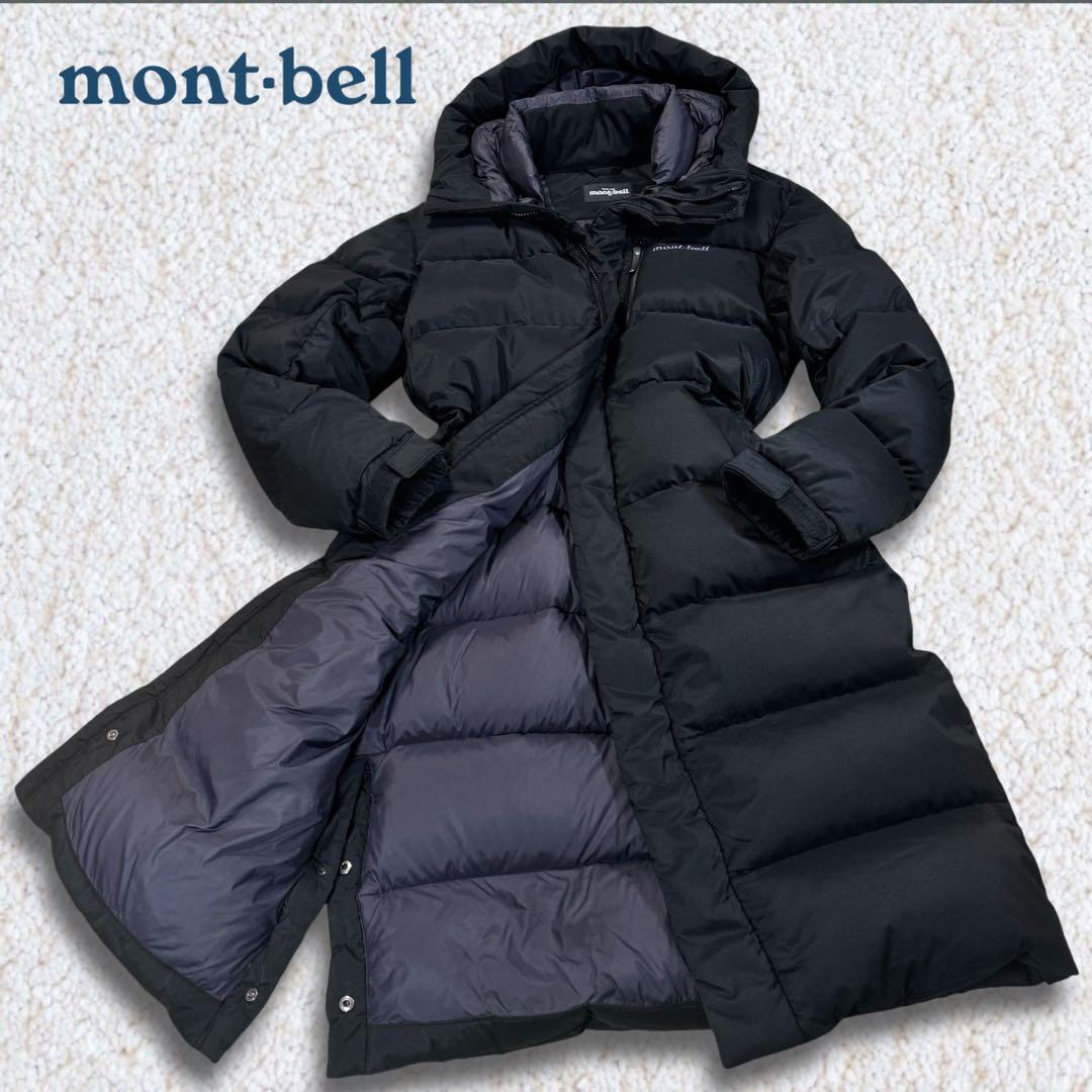 美品】MONT-BELL 男女兼用 ベンチコート 女優コート 男M 女L相当