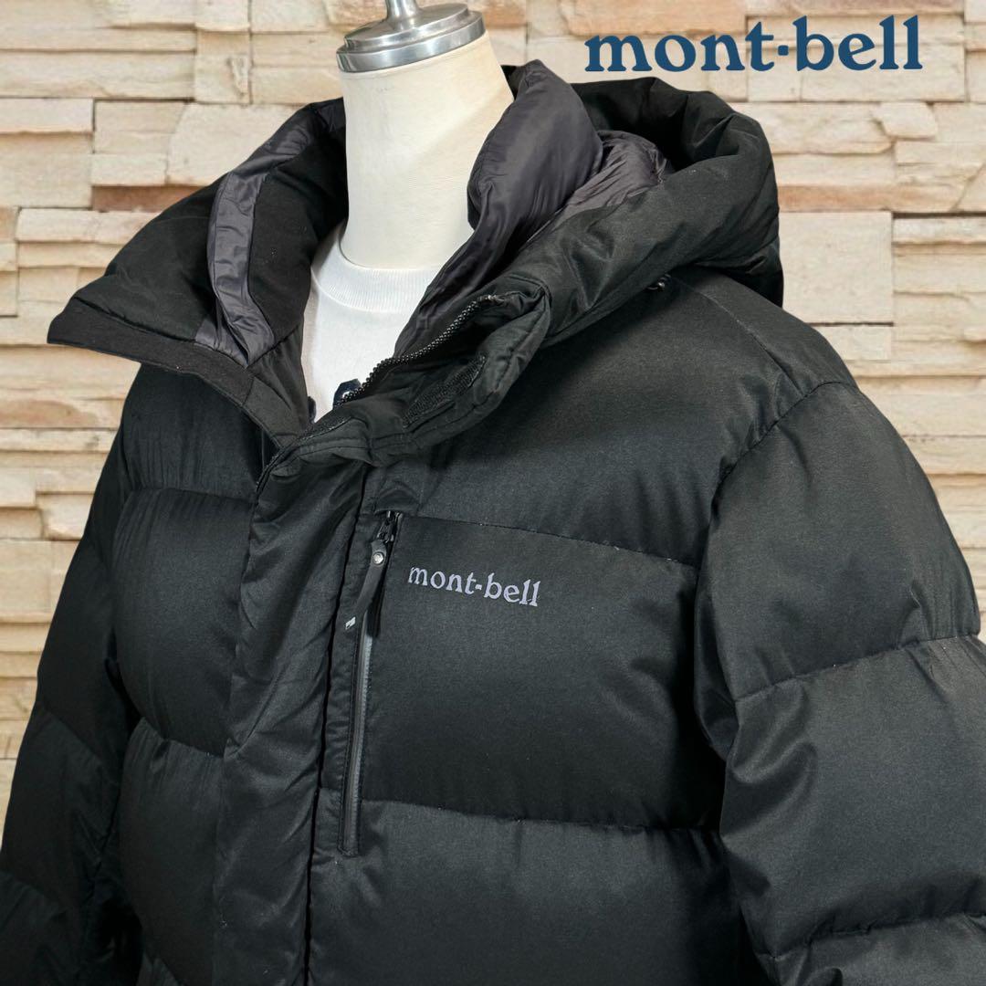 美品】MONT-BELL 男女兼用 ベンチコート 女優コート 男M 女L相当