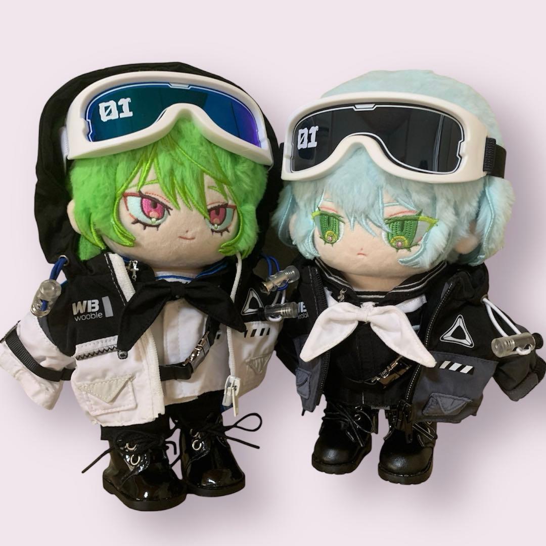 無属性　20cm ぬい服　wooble テックシリーズ ぬい服］20cm 無属性 ぬいぐるみ用服【克苏鲁法则】 – candymoon