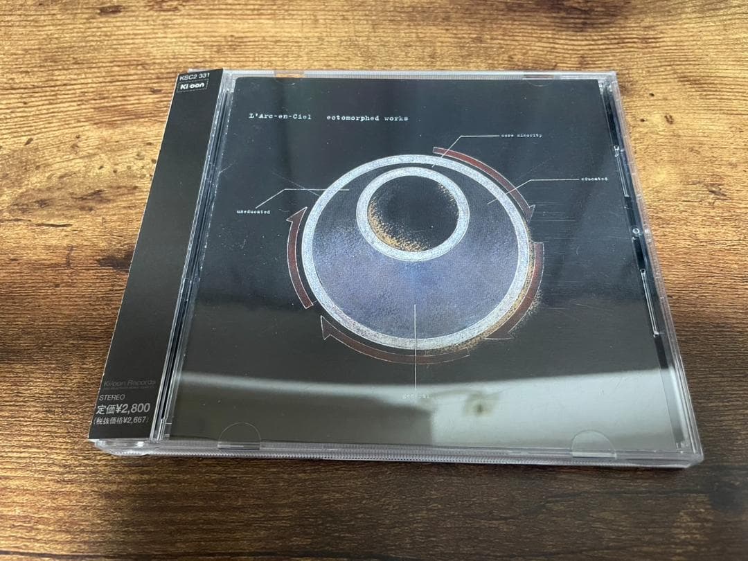 L'Arc～en～Ciel CD「ectomorphed works」ラルク○ - メルカリ