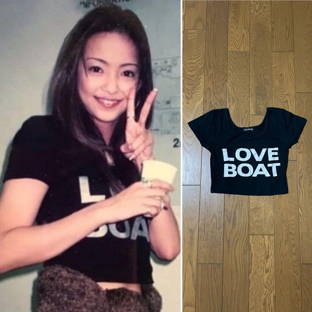 断捨離出品☆安室奈美恵ちゃん着用☆90年代？☆ヴィンテージTシャツ