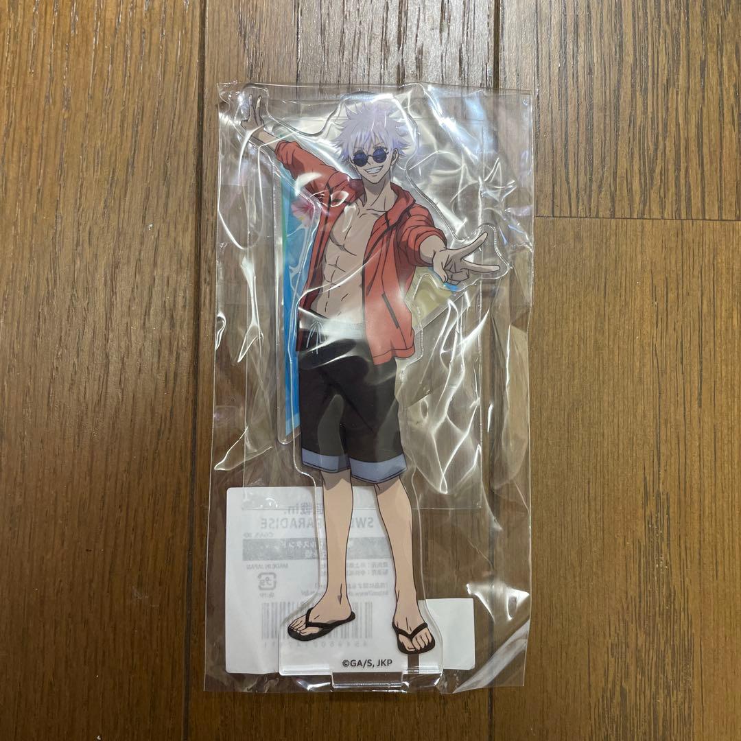 呪術廻戦 五条悟 アクリルスタンド 缶バッジ - メルカリ