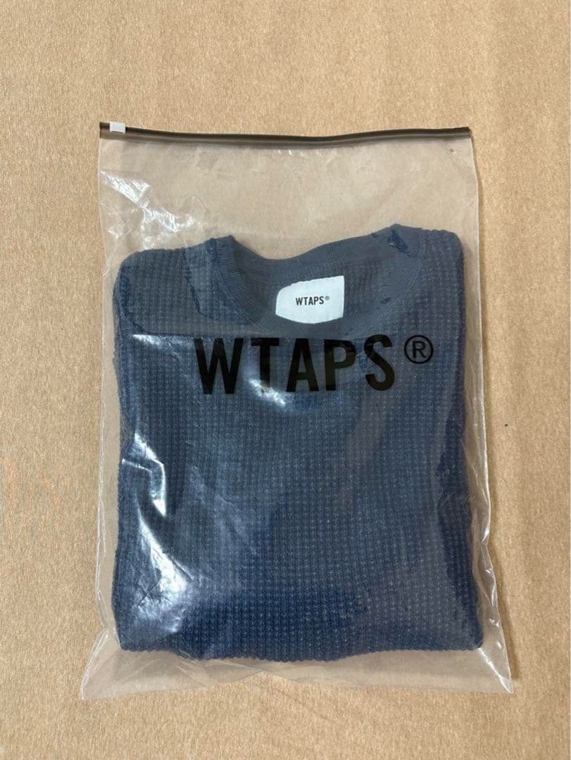 wtaps 221ATDT-CSM36ワッフルスウェットインディゴ - メルカリ