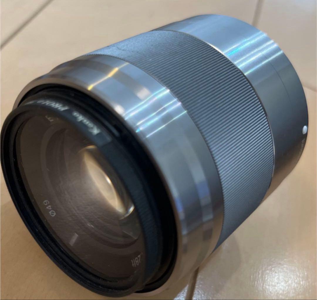 ミ*ー様 sony 単焦点レンズ　SEL50F18 カメラレンズ E 50mm F1.8 OSS APS-C用 ブラック SEL50F18 [ソニーE