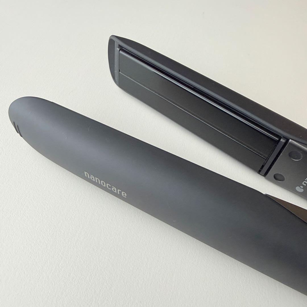 Panasonic nanocare ストレートアイロン ナノケア ブラック 楽天ビック｜【無料延長保証「自然故障プラン」】 Panasonic
