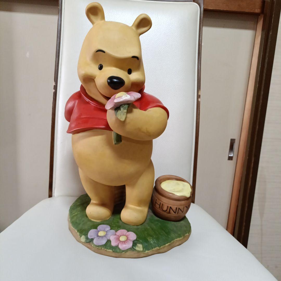 加藤工芸 くまのプーさん スタチュー 陶器 置き物 ガーデニング ビッグ