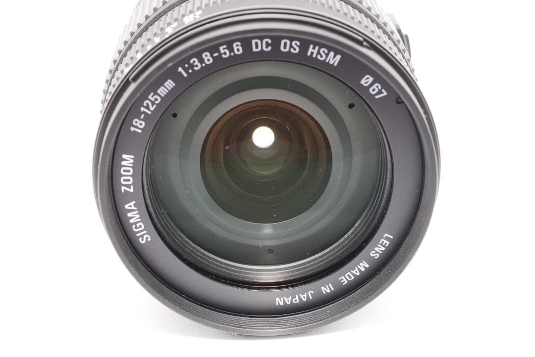 キヤノン用レンズ SIGMA 18-125mm F3.8-5.6 DC HSM