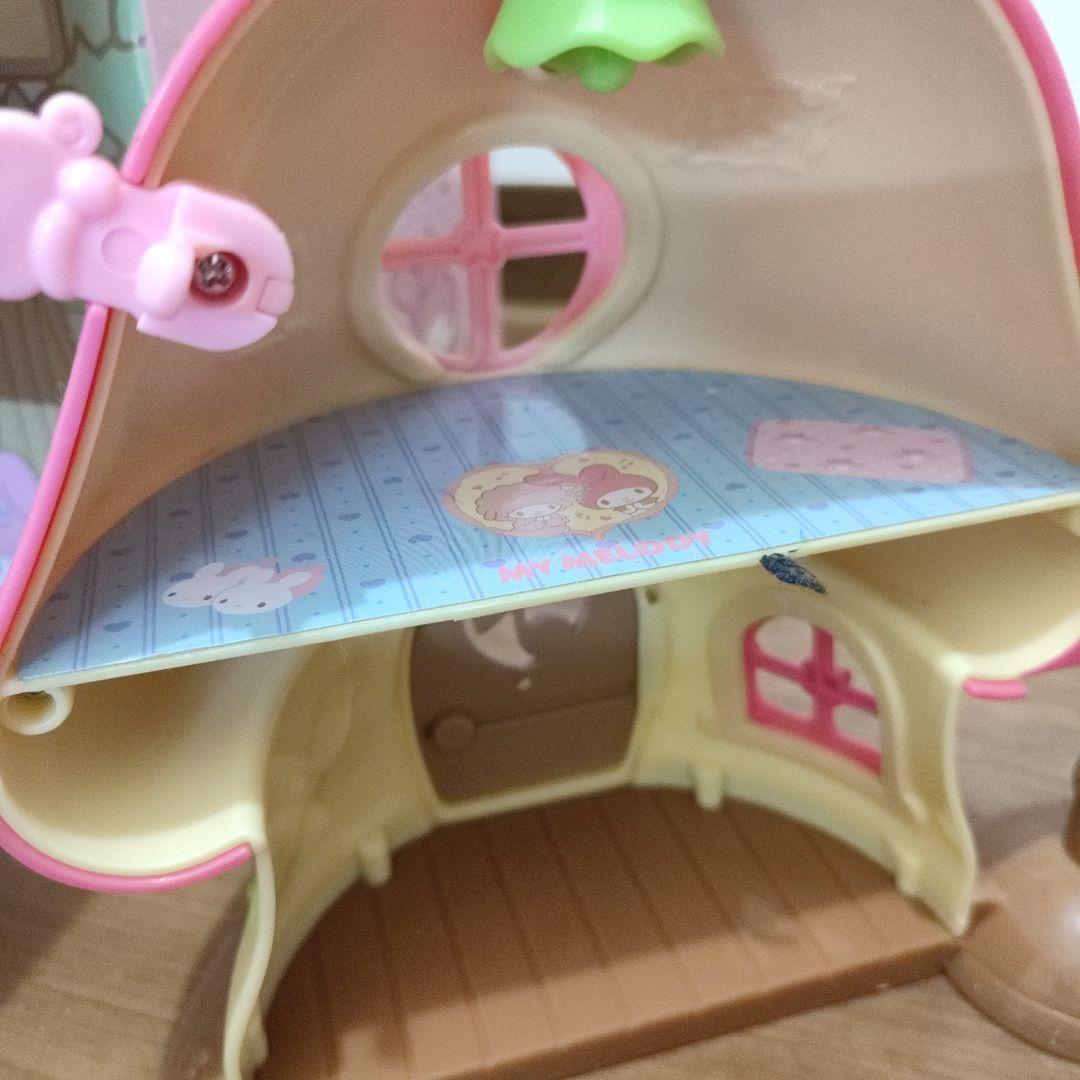 未使用✨MY MELODY ドールハウス マイメロディピアノちゃんきのこの