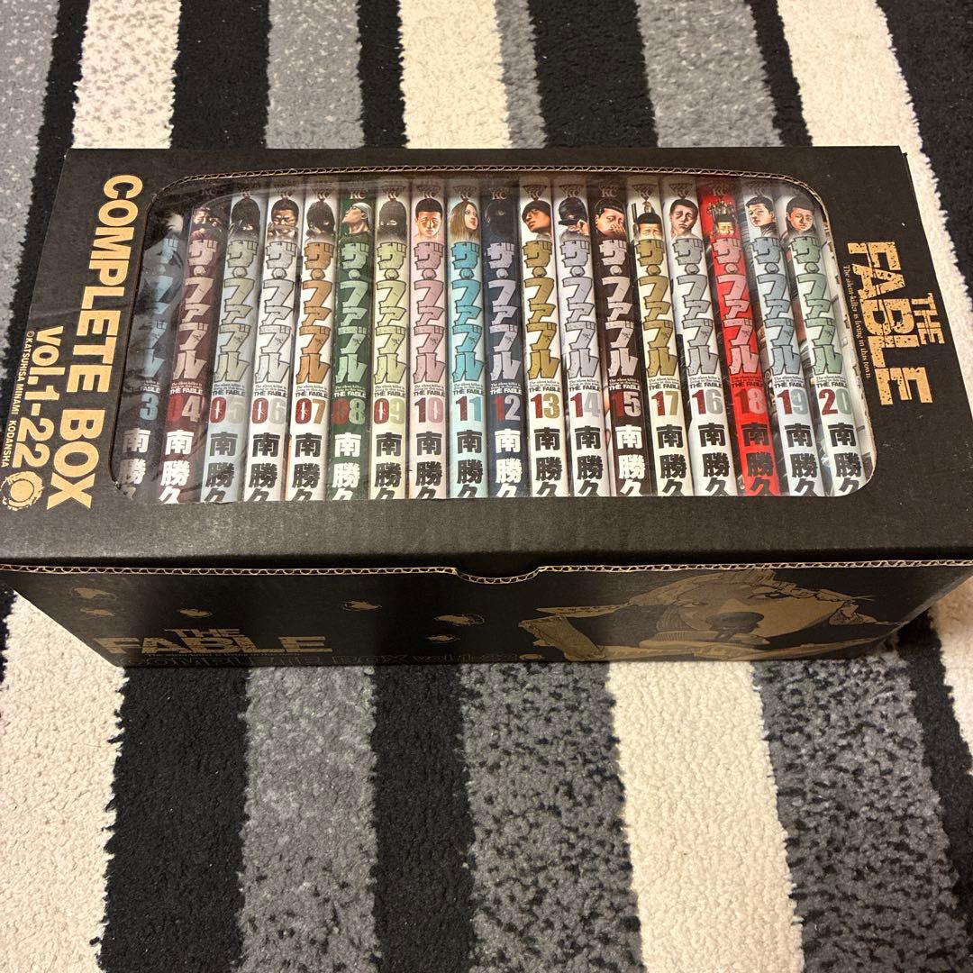 ザ・ファブル コンプリートBOX 全巻 1~22巻 新品 / ザ・ファブル(1-22巻 全巻) + 南勝久先生描き下ろし第一部全巻