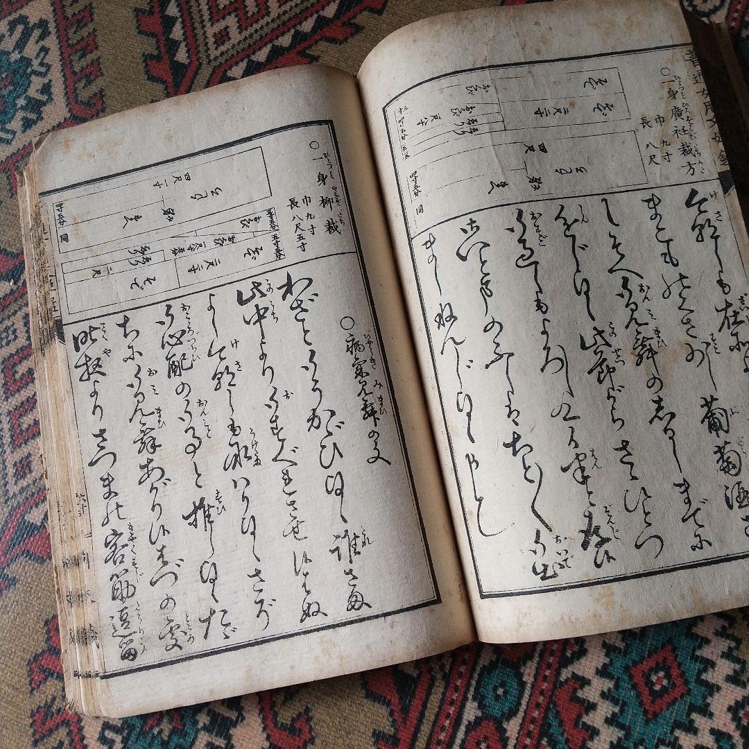 希少&貴重な和綴じ‼️「女用文姫鏡」 明治22年‼️初版本