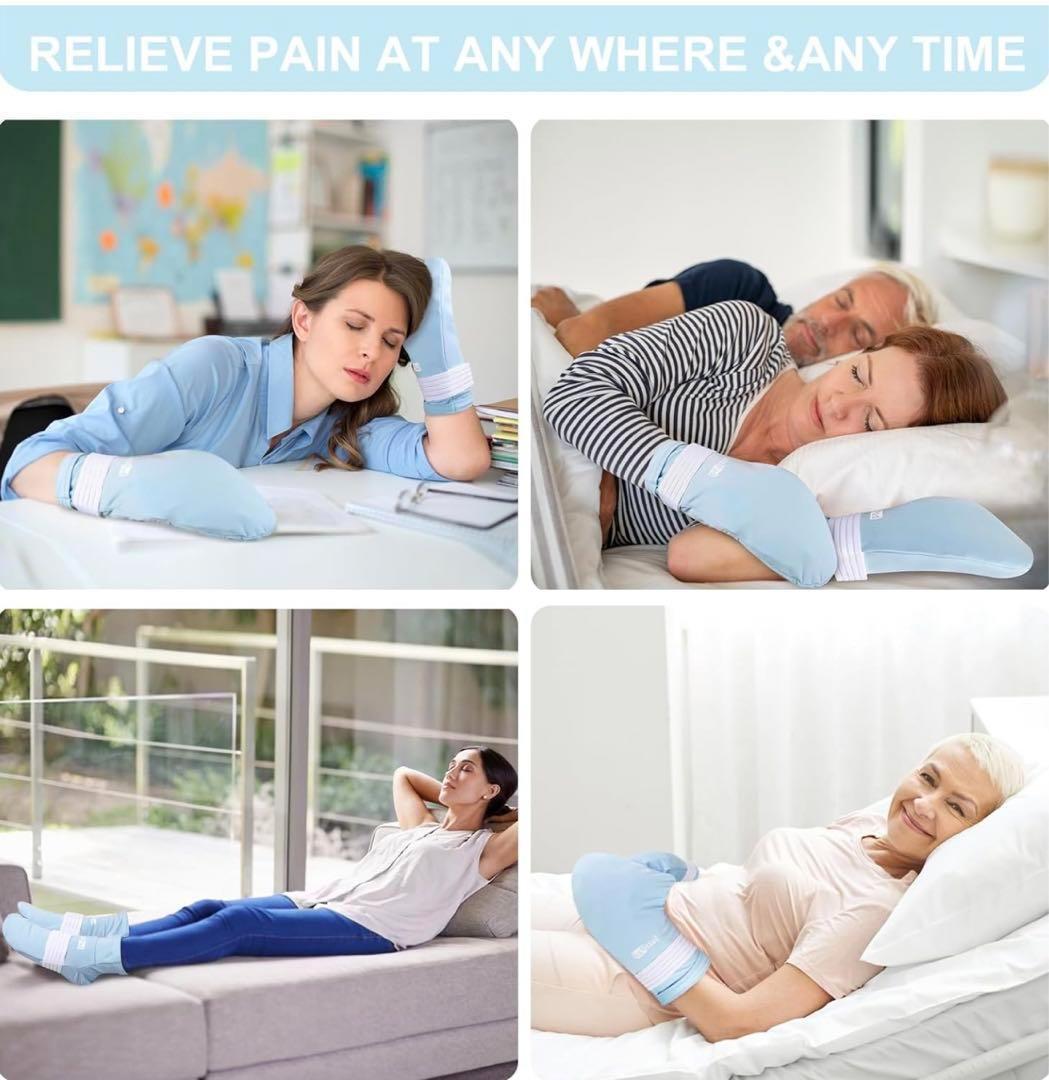 手足冷却セット フローズングローブ フローズンソックス 水色Lサイズ