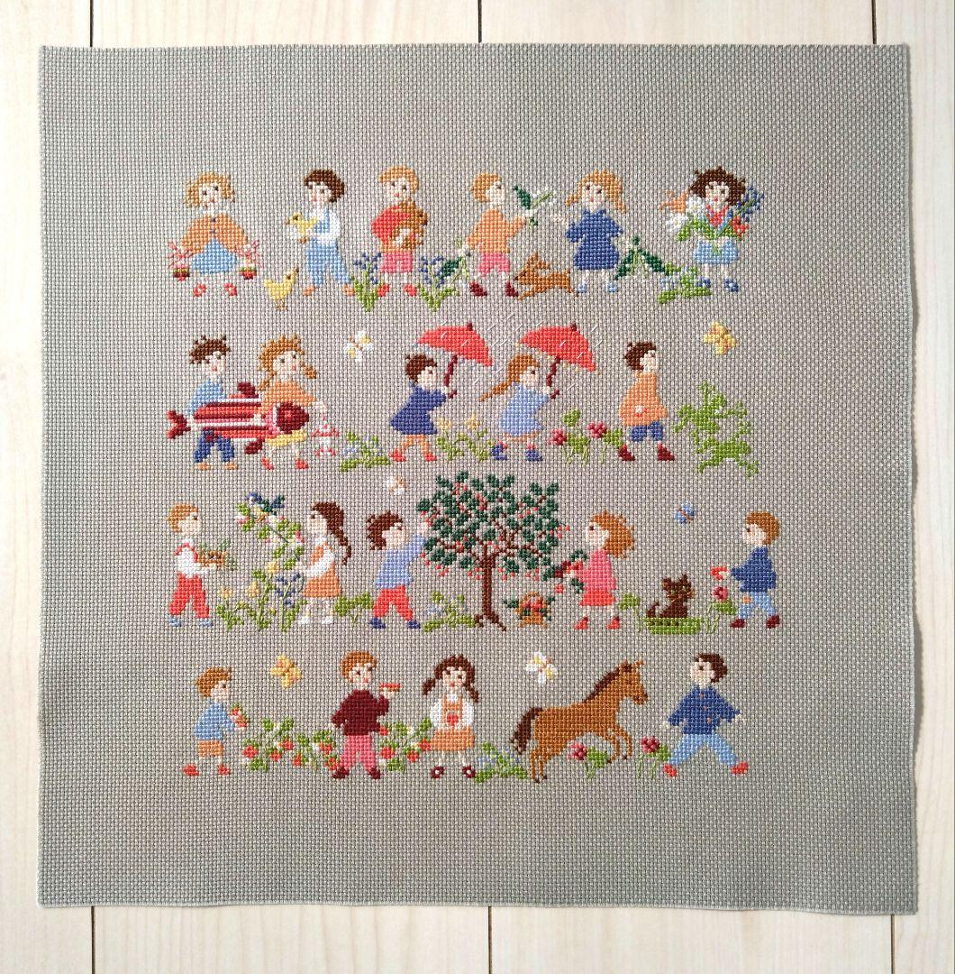 サモイロフ クロスステッチ 完成品 - メルカリ