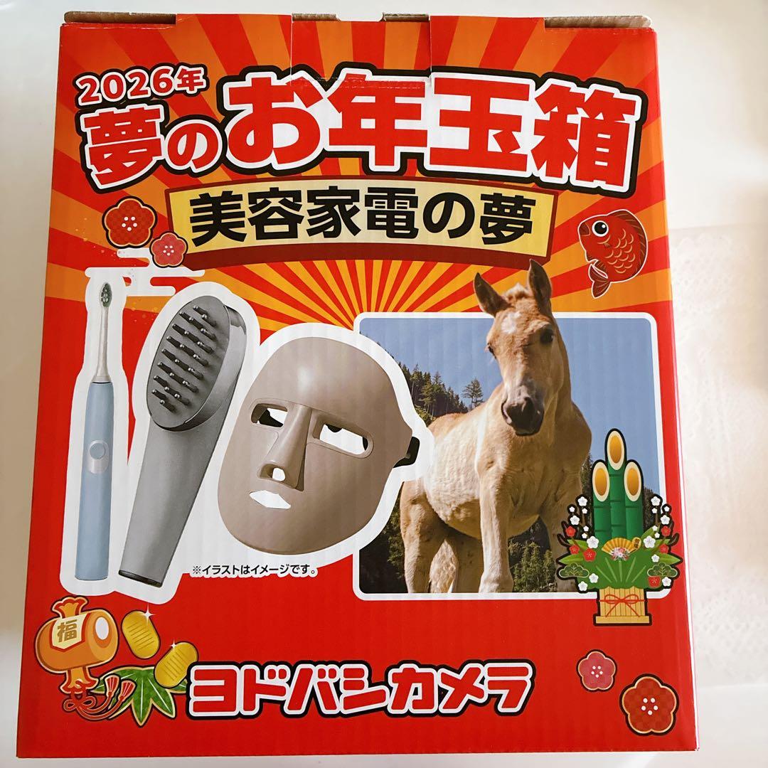 新品 ヨドバシ 2026年夢のお年玉箱 美容家電の夢　福袋 LINKA ミーゼ 新品 ヨドバシ 2026年夢のお年玉箱 美容家電の夢 福袋 LINKA ミーゼ
