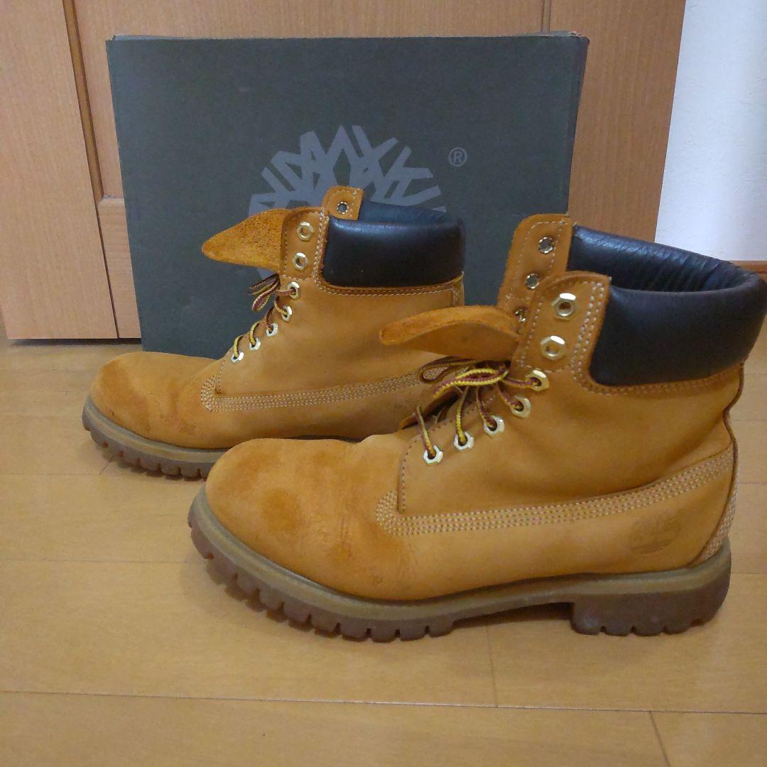 【ケア済・値下げ可】Timberland プレミアムブーツ 9.5m