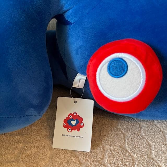 ミャクミャクくじ 1等 寝そべりぬいぐるみ 80cm 大阪関西万博会場