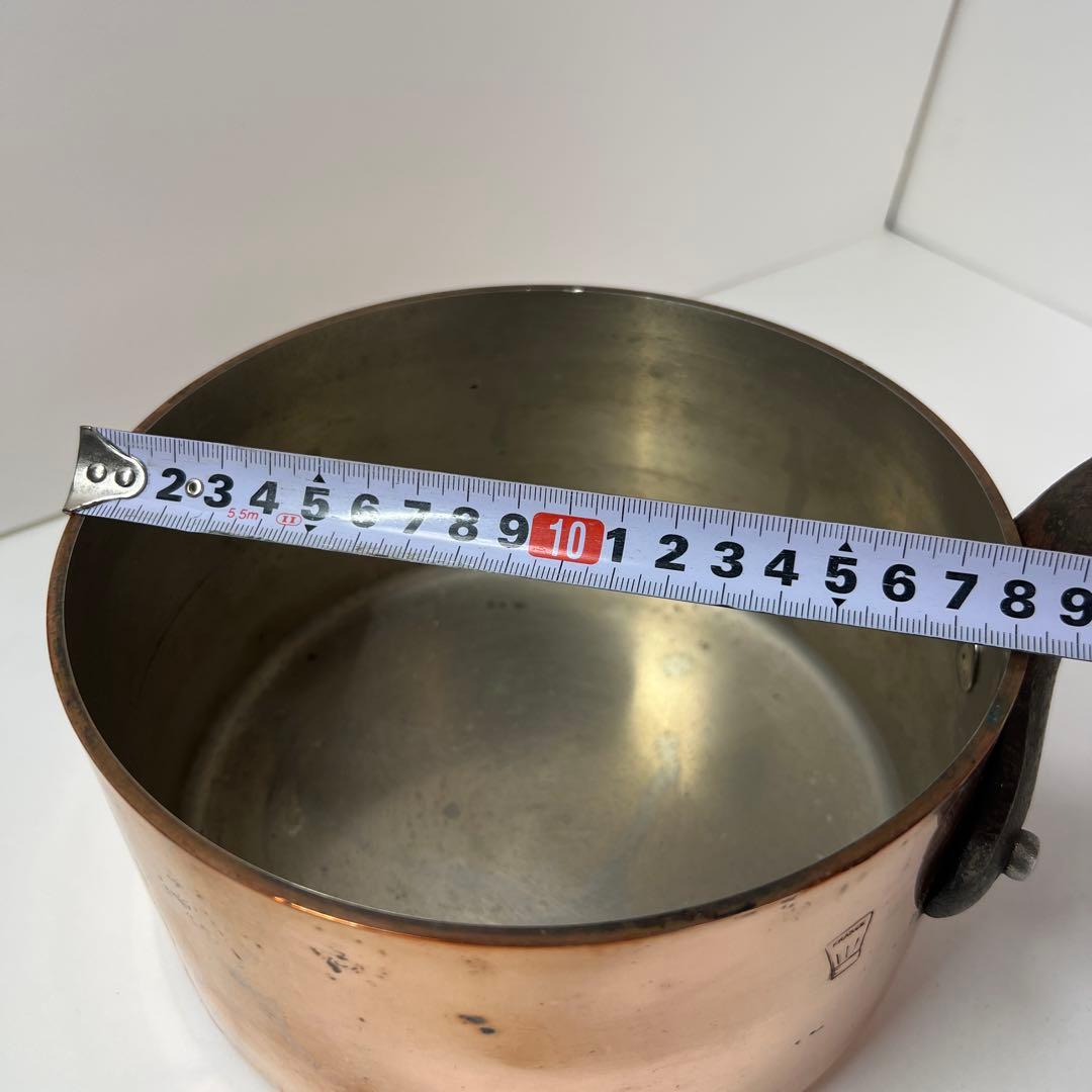 フランス製　銅鍋　18.5cm