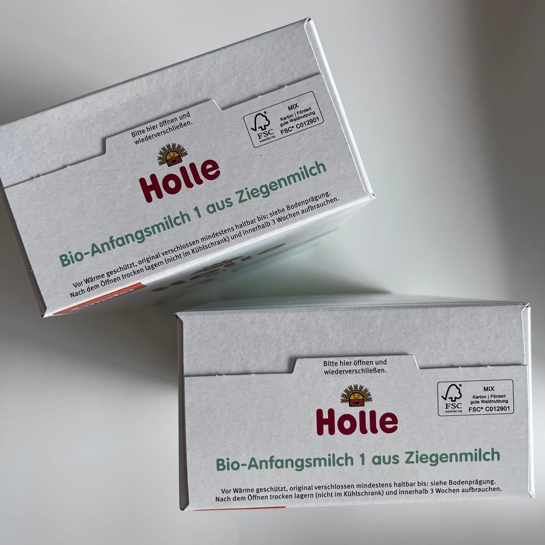 2箱 Holle ホレ ヤギミルク ステップ1 賞味期限 2027/6/29 - メルカリ