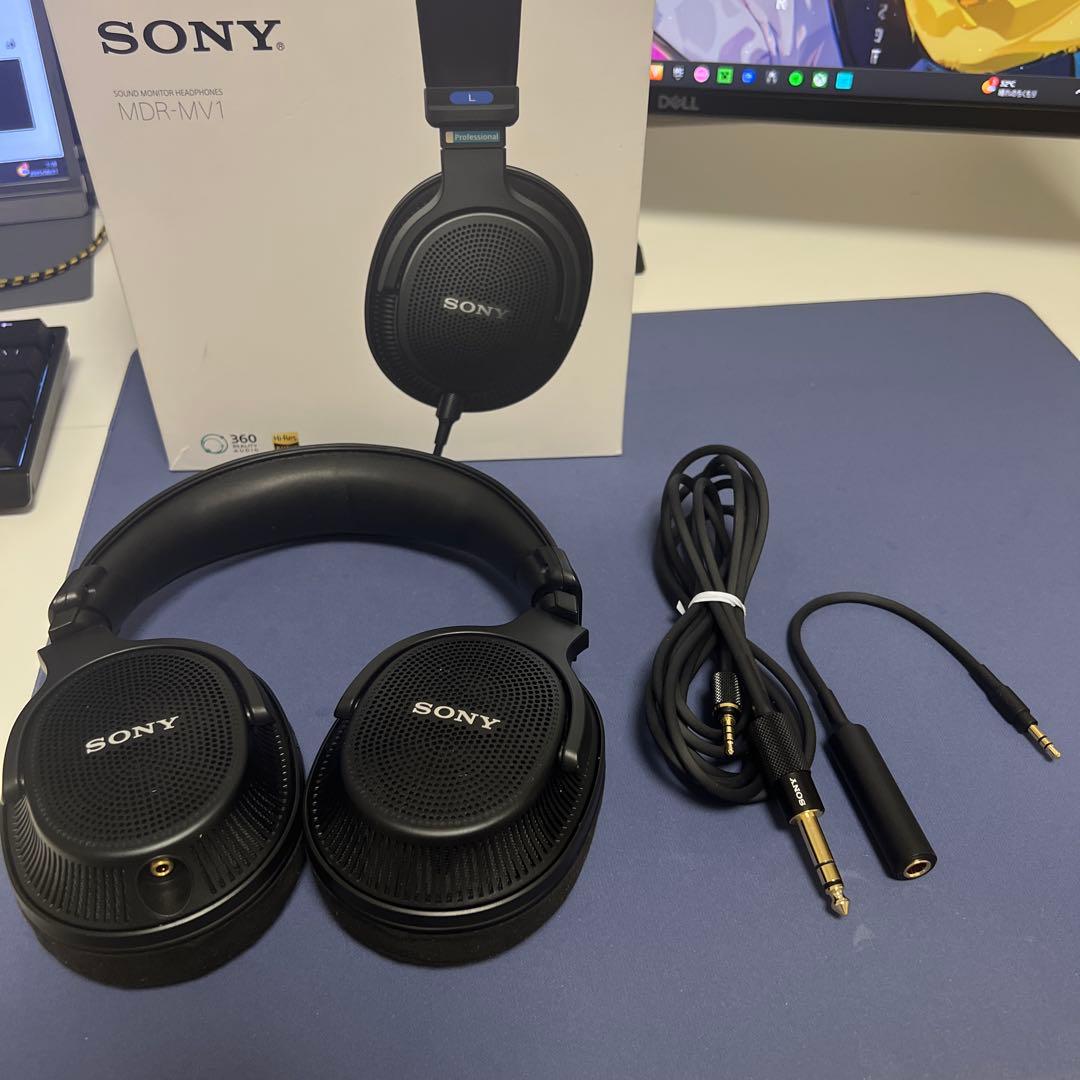 SONY MDR-MV1 有線ヘッドセット SONY モニターヘッドホン MDR-MV1 ヘッドホン本体 - 最安値・価格比較