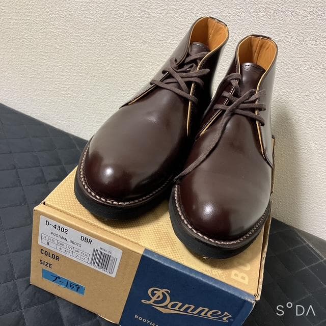【未使用】ダナー Danner ポストマンブーツ D-4302（プー159） Danner（ダナー） POSTMAN BOOTS ポストマンブーツ D-4302 D214302