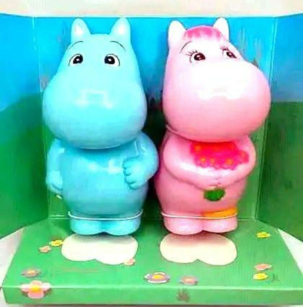 ムーミン 昭和 放送当時物！ ソフビ 人形【 なかよし ムーミン