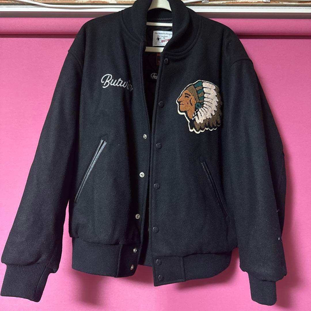 MISSION DISTRICTスタジャン 美品 - メルカリ