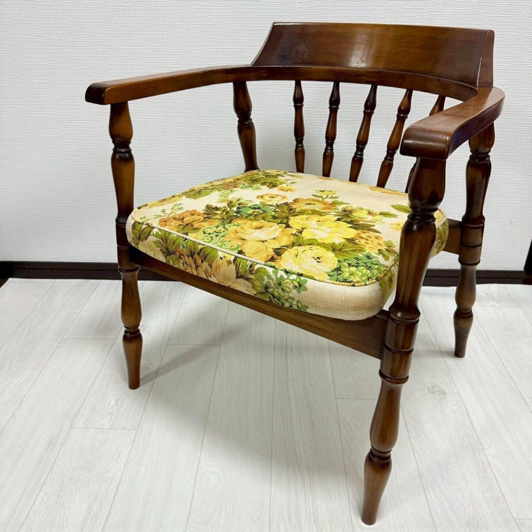 カリモク 椅子 アームチェア オールドカリモク ダイニングチェア