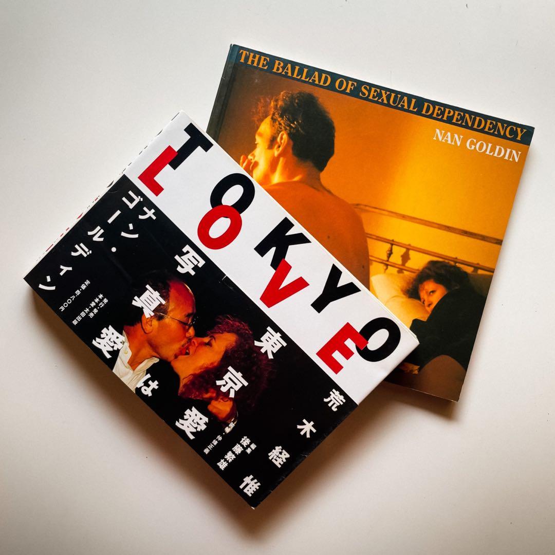 ナン・ゴールディンの貴重なサイン入り写真集とアラーキーとのコラボ写真集2冊セット Nan Goldin: COUPLES AND LONELINESS *signedナン・ゴールディン *署名